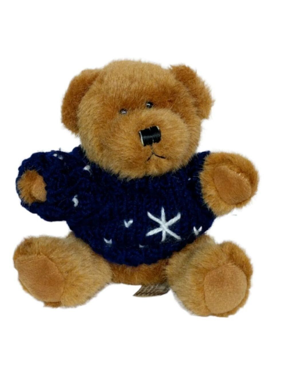 HugFun International Brown Teddy Bear Christmas Sweater 6 Inch